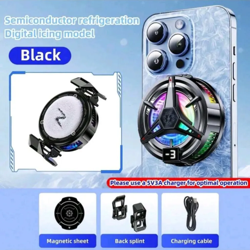 مروحة تبريد ثلجية TL07 اسود